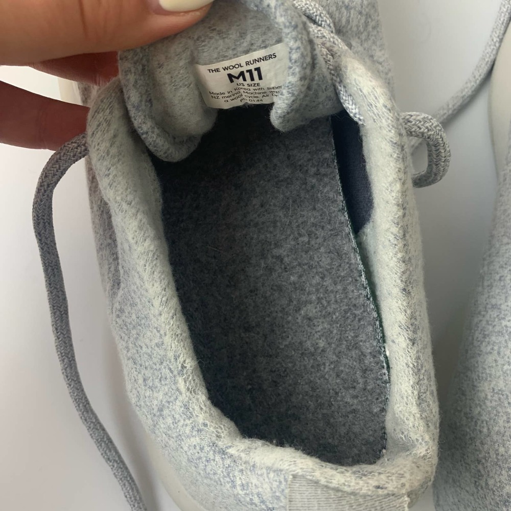 Allbirds Mens The Wool Runners Sneakers M11 Superfine NZ Merino - Picture 8 of 14